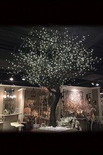9' Lighted Twig Tree