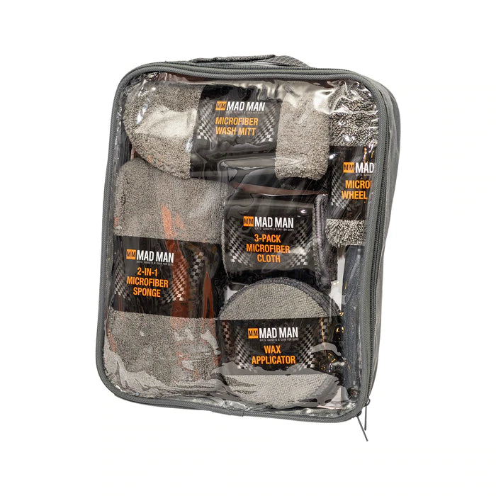 MICROFIBER DELUXE CAR WASH KIT