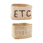 Stuff & Etc. Baskets