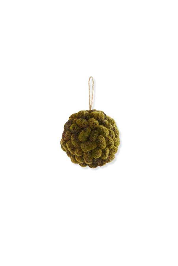 Mossy Mini Pinecone Ball