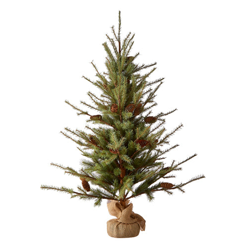 4' Tree with Pinecones *Discontinued*