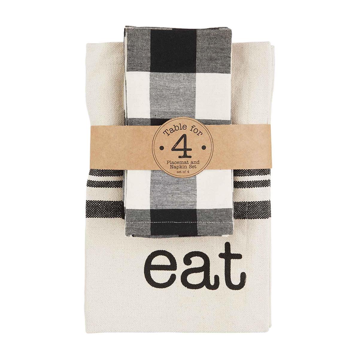 Table For 4 Placemat Set