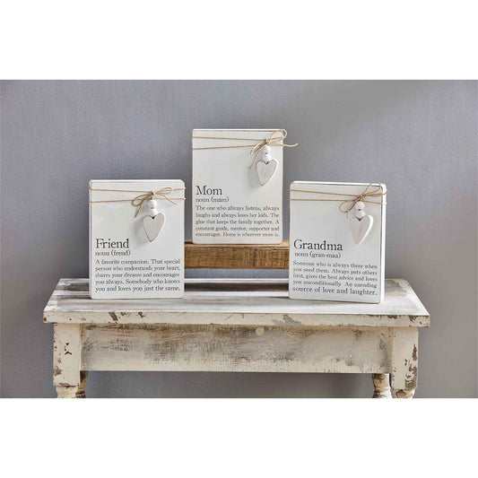 Definition Plaques
