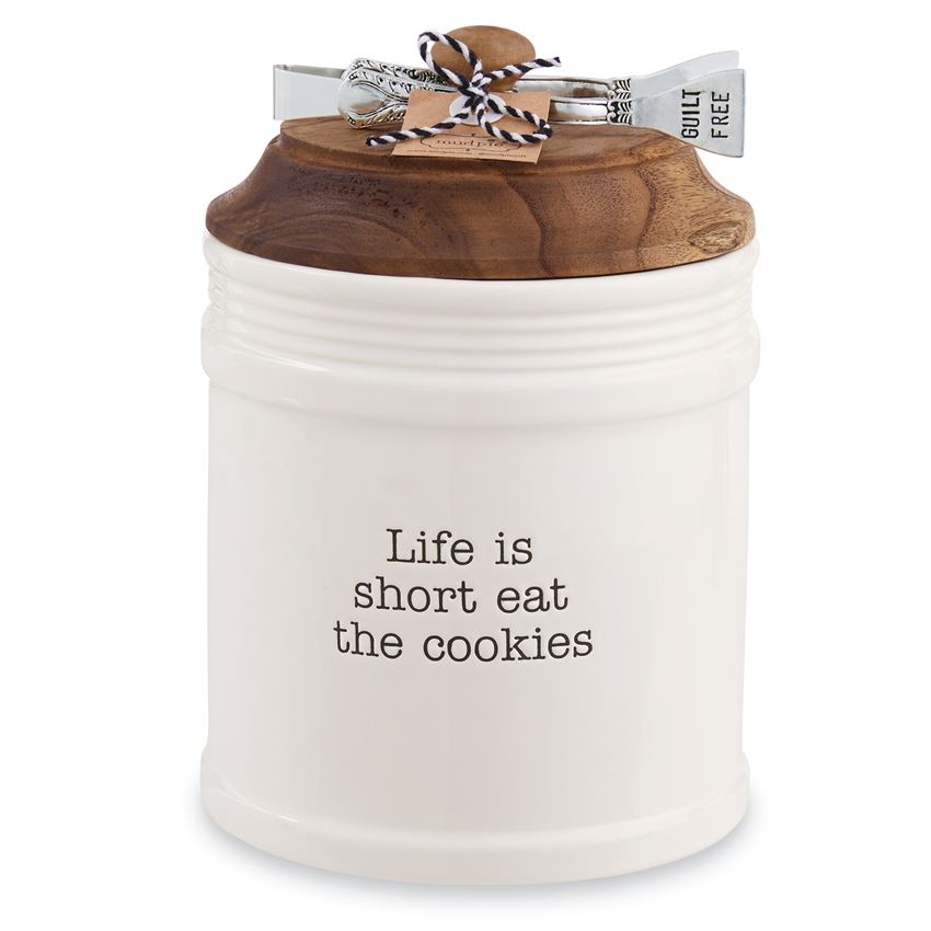 Life Is Short Cookie Jar