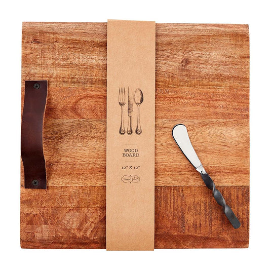 Leather Handle Board Set