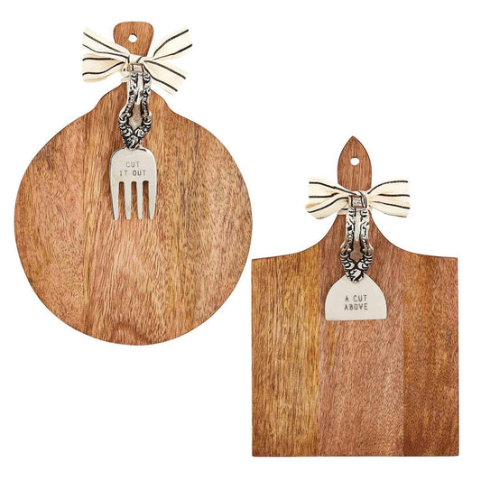 Cheese Paddle Board & Utensil Sets
