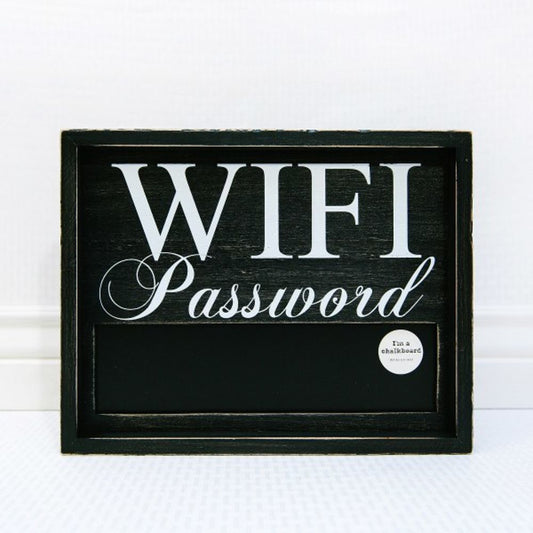 WIFI Password Sign Large