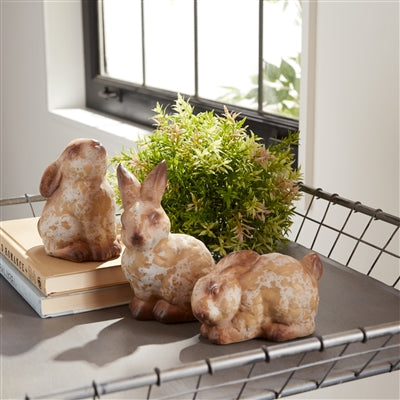 Assorted Terracotta Garden Bunnies (3 Styles)