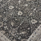 Manor Black Distressed Rug