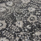 Manor Black Distressed Rug