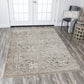 Rocker Cream Distressed Rug