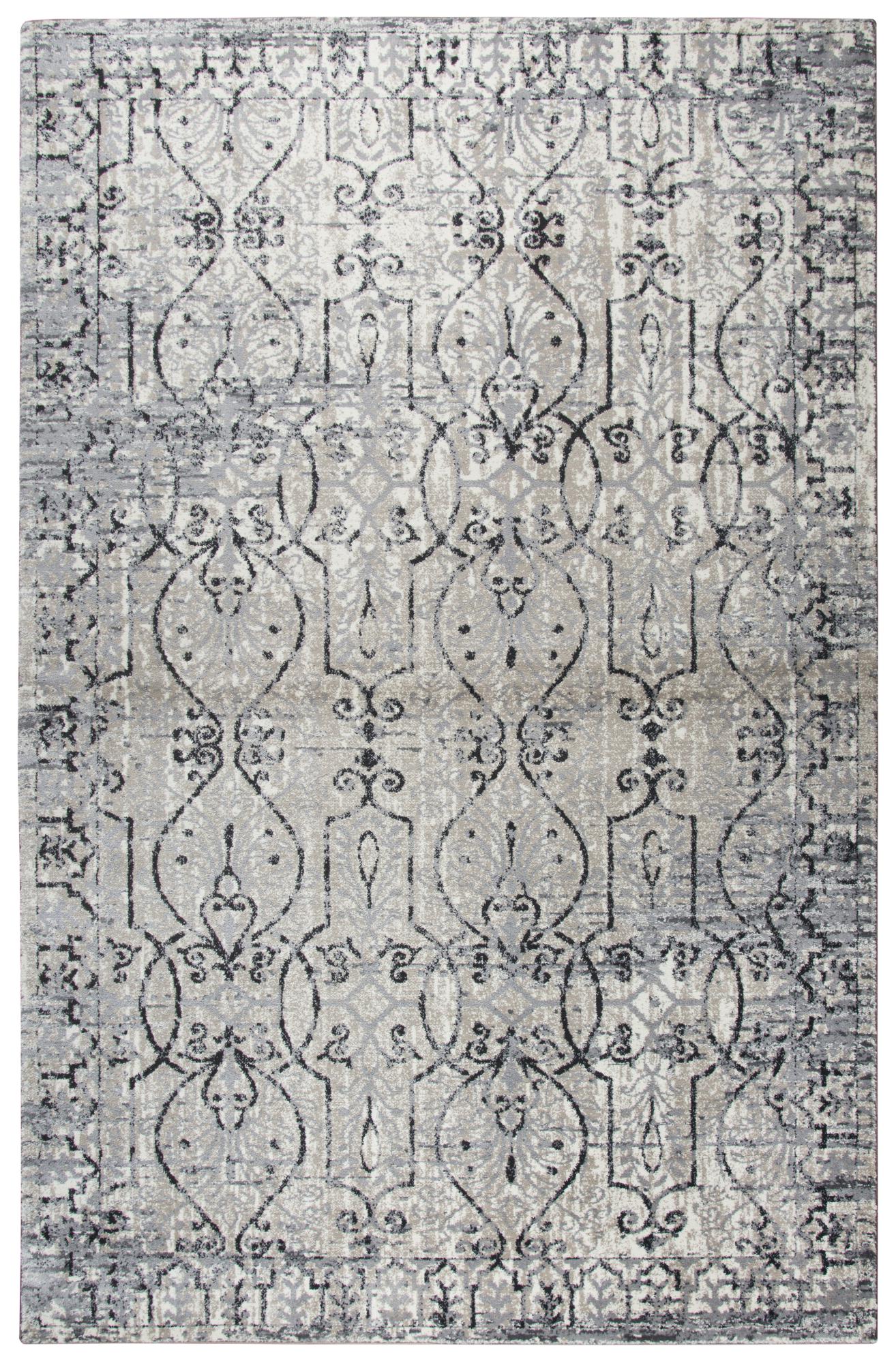 Taupe Distressed Rug
