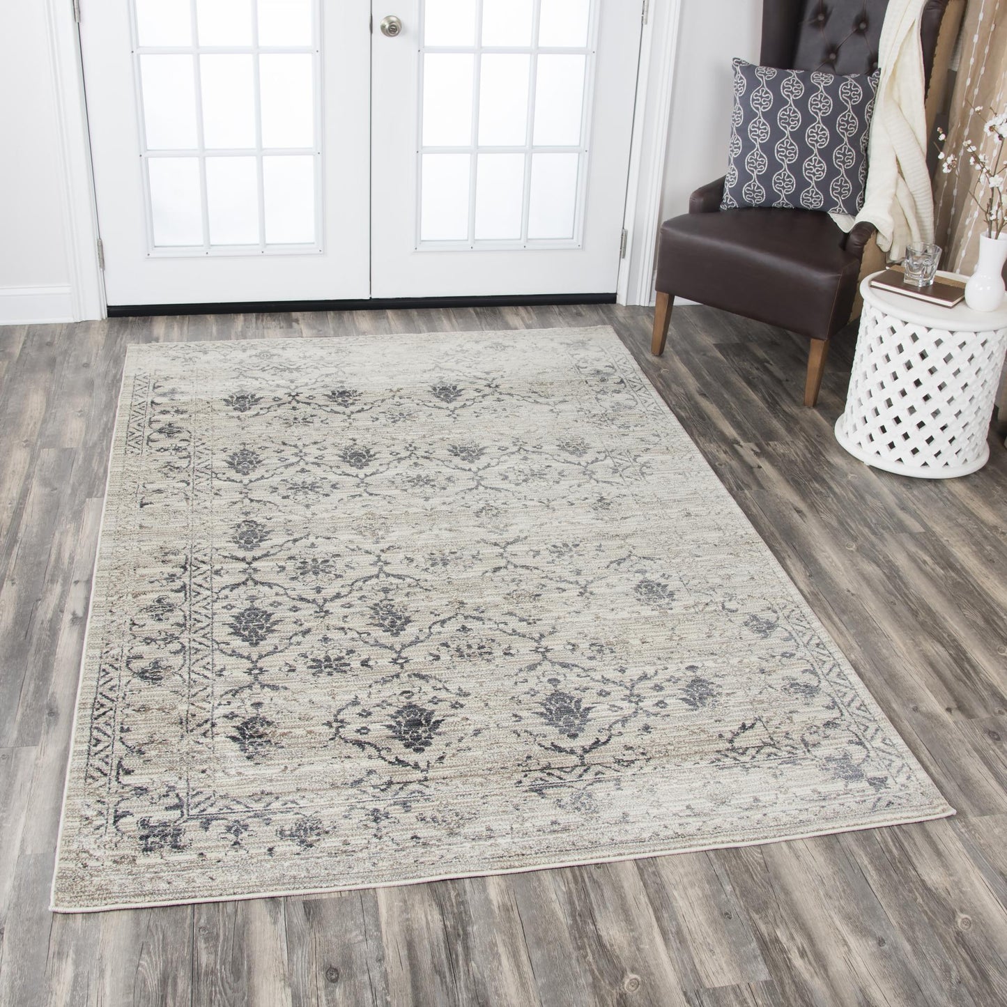 Natural Distressed Rug