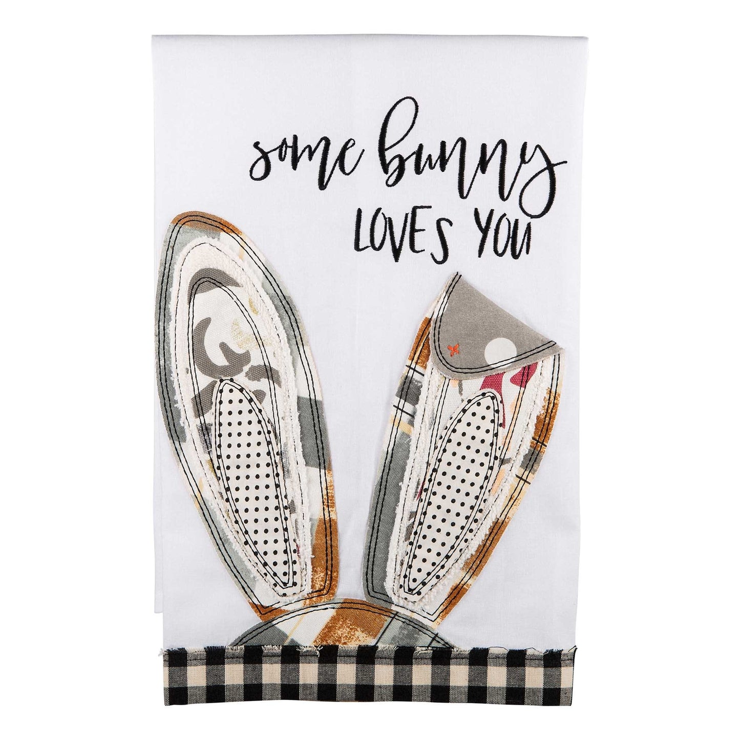 Some Bunny Loves You Tea Towel