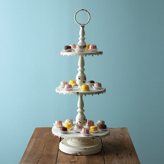Three-Tier Farmhouse Display Stand