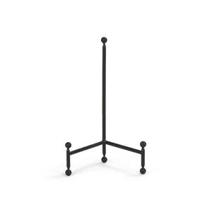 12in Black Metal Easel