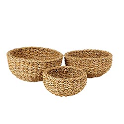 Seagrass Basket Bowls
