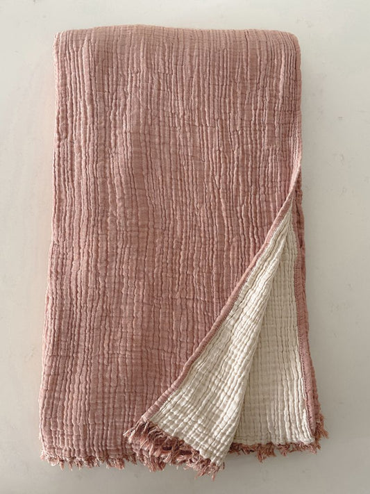 Oversized Crinkled Cuddle Blanket