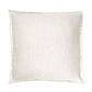 Beige & White Striped Linen Down Pillow