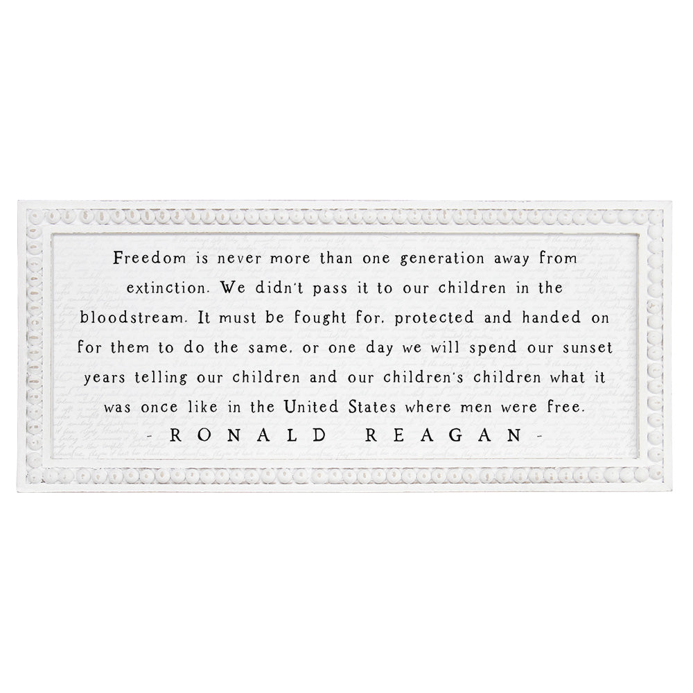 Freedom Reagan Quote