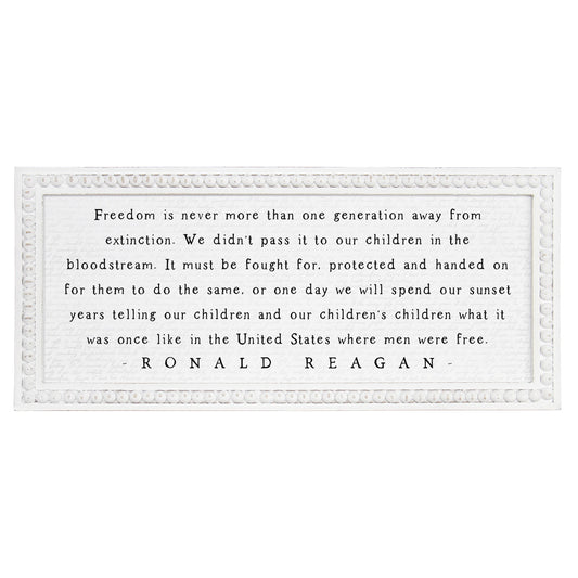 Freedom Reagan Quote