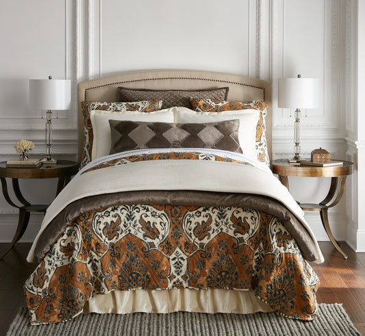 Ava Bedding Ochre