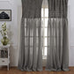 Smocked Linen Curtain