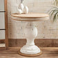 White Round Side Table *DISC