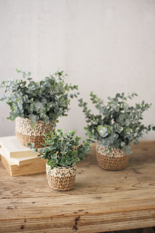 Artificial Eucalyptus Plants