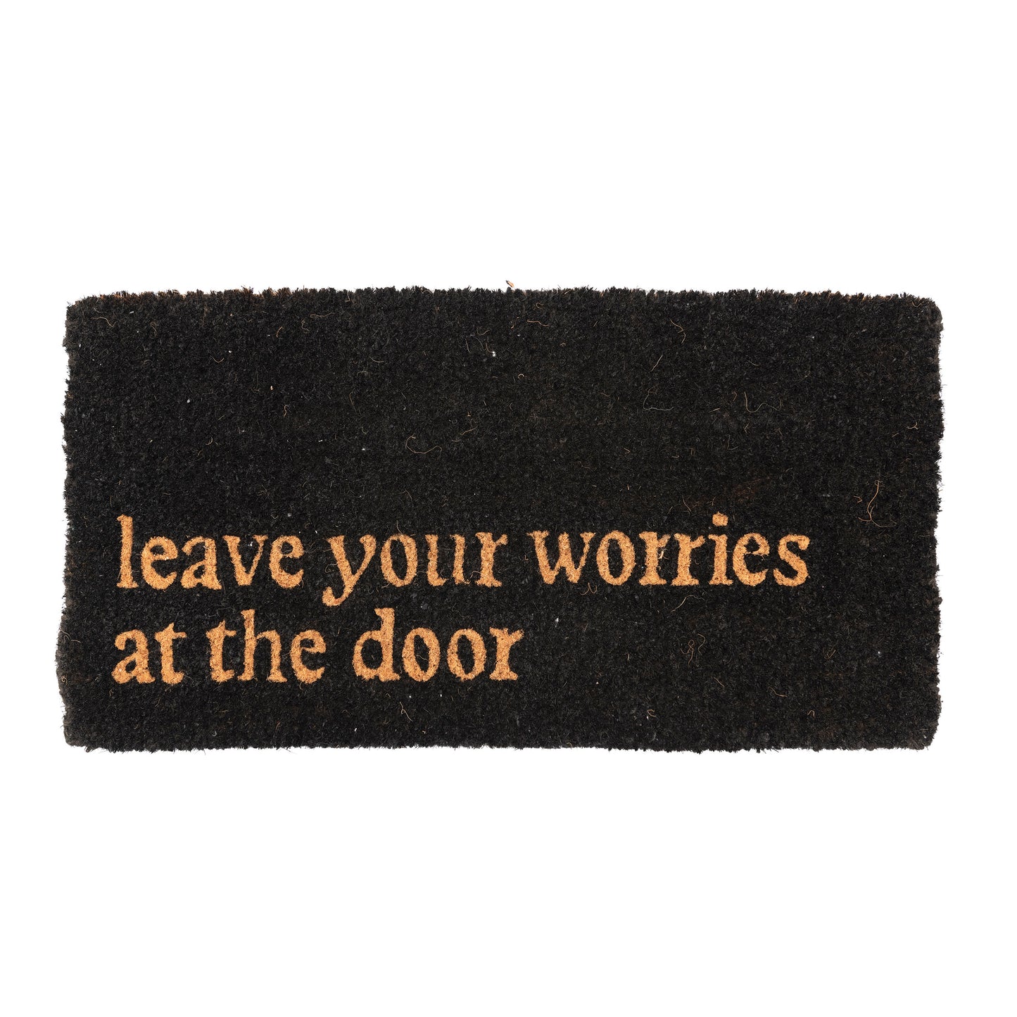 Leave Your Worries Door Mat