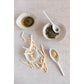 Glazed Stoneware Strainer Spoon