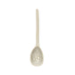 Glazed Stoneware Strainer Spoon