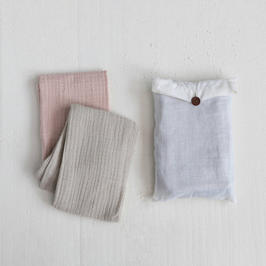 Cotton Double Cloth Tea Towel Set