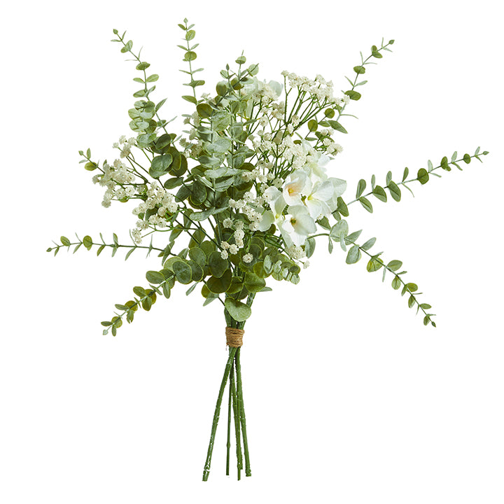 White Flower Eucalyptus Bundle Chic Artique