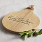 Bless This Home Wood Cheese Board Set