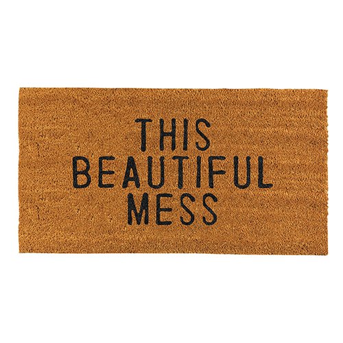 This Beautiful Mess Door Mat