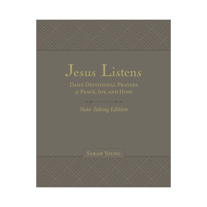 Jesus Listens Note-Taking Edition Leathersoft