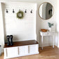 Rustic Hall Tree with Bench