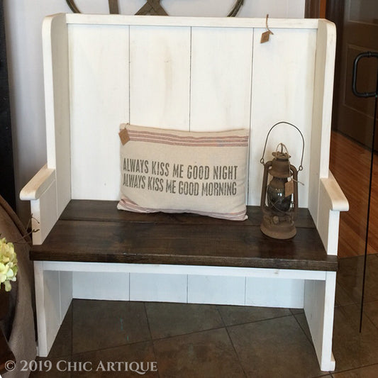 High Back Bench