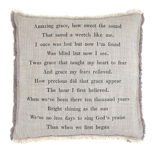 Amazing Grace Euro Pillow