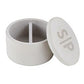 Cement Salt + Pepper Jar