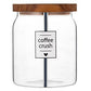 Coffee Crush Glass Canister