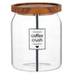 Coffee Crush Glass Canister