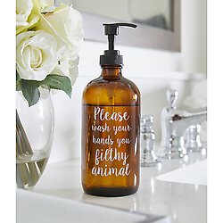 Filthy Animal Soap Bottle