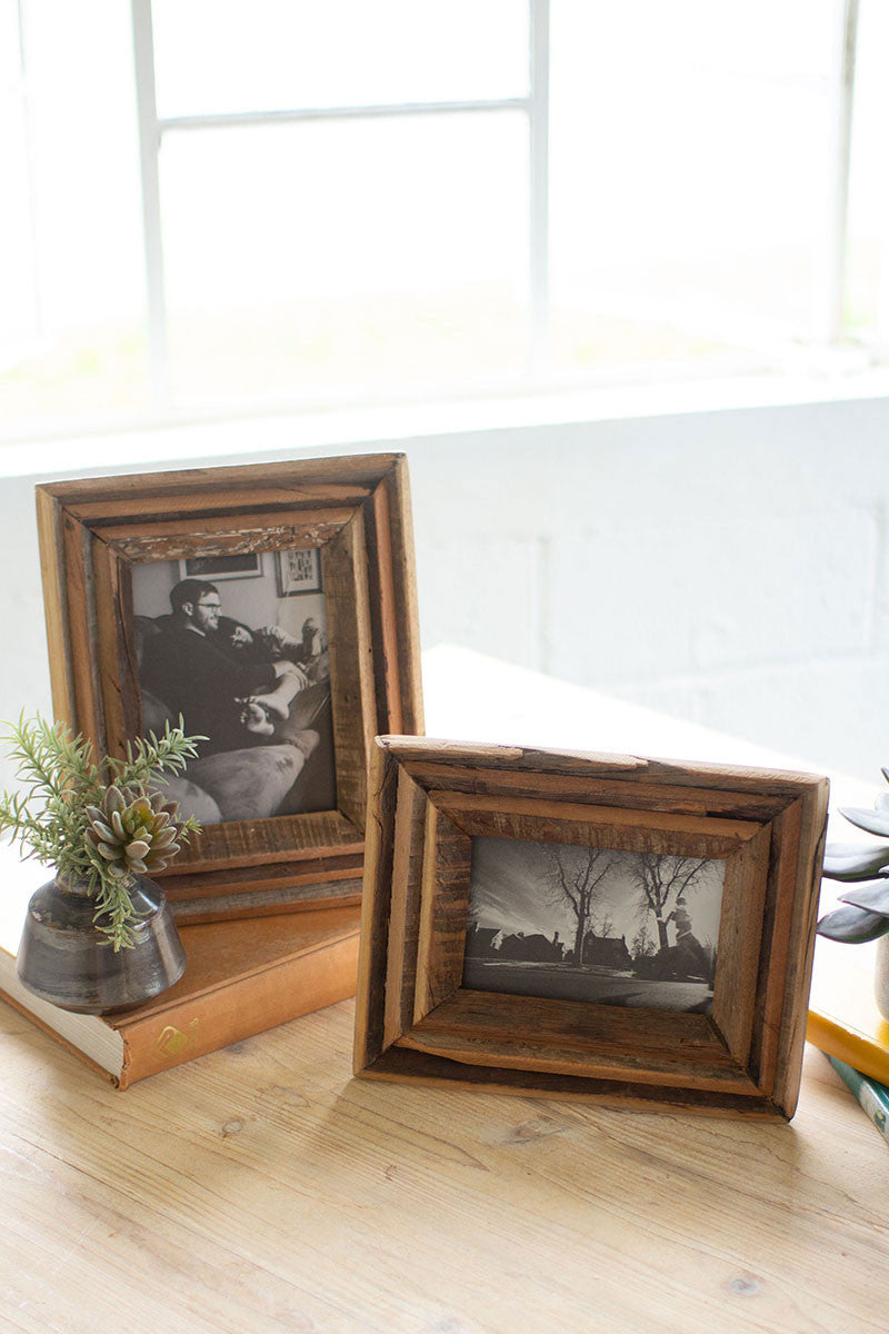 Recycled Natural Wood Frame