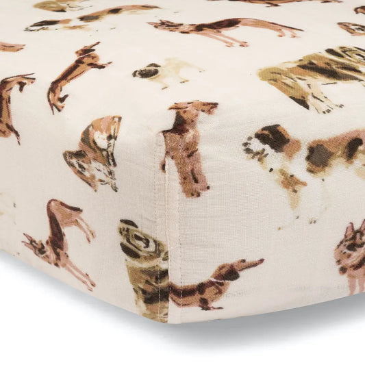 Natural Dog Organic Crib Sheet