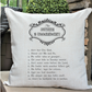 The Southern 10 Commandments Pillow