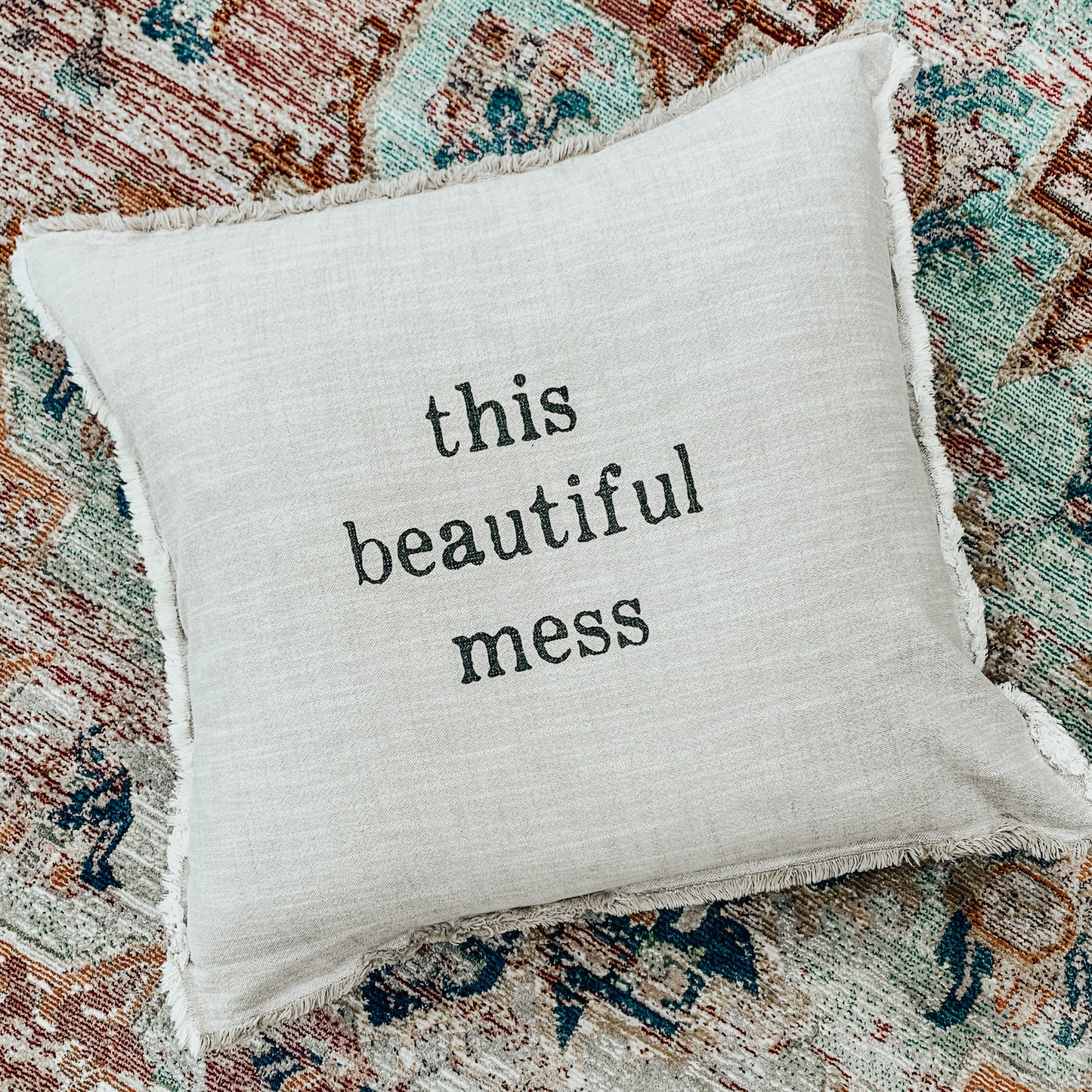 Beautiful Mess Euro Pillow
