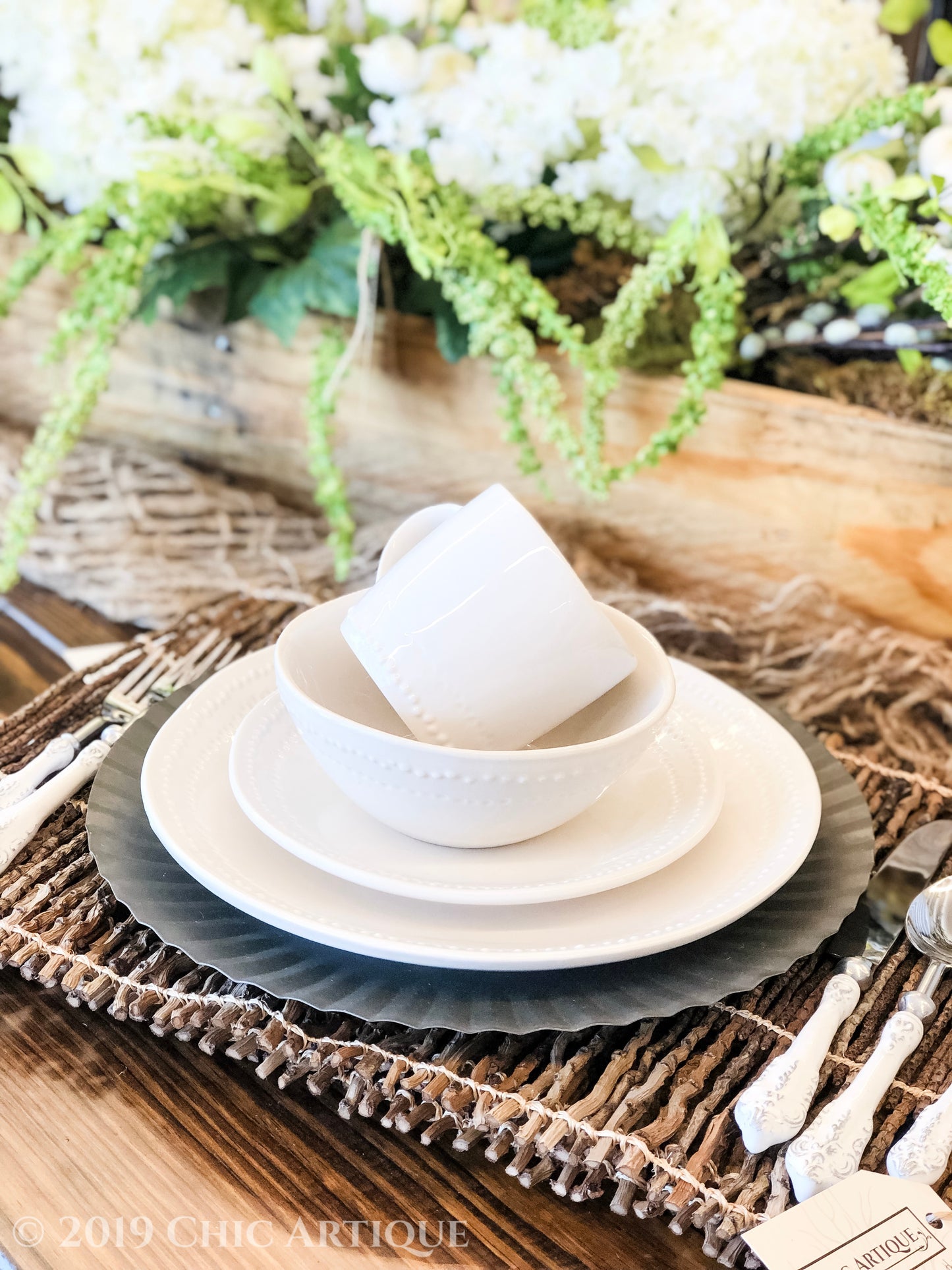 Beaded Dinnerware Collection