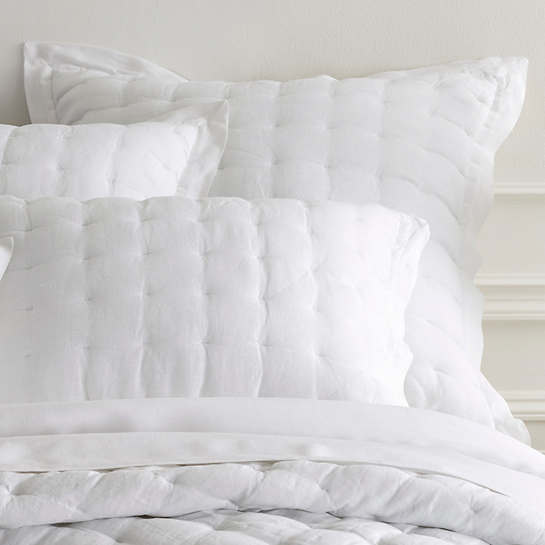 Lush Linen Puff Bedding